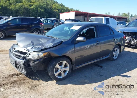2011 Toyota Corolla S/Le из США, поврежденный, VIN 2T1BU4EE6BC685218